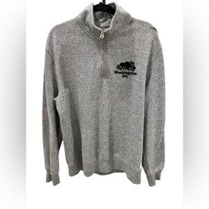 ROOTS SALT & PEPPER UNISEX Original Zip Stein sweater